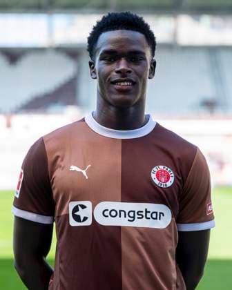 Muhammad Dahaba (St.Pauli) 31.07.24, Hamburg, FC St.Pauli 1910, 1. Fussball Bundesliga, 1.Liga, DFL, Saison 2024 2025, und Portraittermin REGULATIONS PROHIBIT ANY USE OF PHOTOGRAPHS as IMAGE SEQUENCES and or QUASI-VIDEO. Â