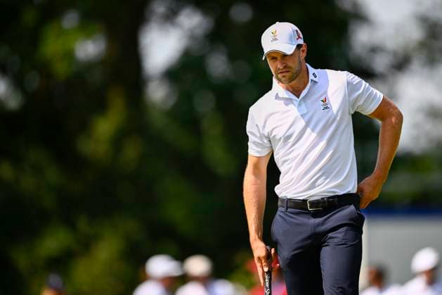 Paris 2024 Olympic Games, Olympische Spiele, Olympia, OS - 01 08 2024 PARIS, FRANCE - AUGUST 01 : Detry Thomas (BEL) Golf - Stroke Play (Male) pictured during the Men s Individual Stroke Play Round 1 on day 6 of the XXXIII Paris 2024 Summer Olympic Games on August 1, 2024 in Paris, France, 01 08 2024 Paris France  Copyright: xGvgx