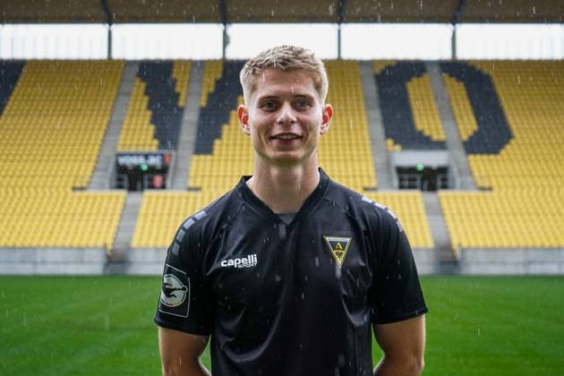 Anton Heinz (Alemannia Aachen, 21) GER, Alemannia Aachen, Fußball, 3. Liga, Saison 2024 2025, 31.07.2024 GER, Alemannia Aachen, Fußball, 3. Liga, Saison 2024 2025, Mediaday, Spielerportraits, 31.07.2024 Aachen Copyright: xEibner-Pressefoto JustinxAlexandx EP_JDU