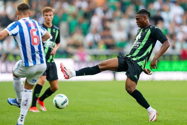 Cercle Brugge v Kilmarnock FC - UEFA Europa League BRUGGE, BELGIUM - AUGUST 01 : Abu Francis midfielder of Cercle Brugge during the UEFA Europa League Second qualifying round, 2nd leg match between Cercle Brugge and Kilmarnock F.C. at the Jan Breydel stadium on August 01, 2024 in Brugge, Belgium, 01 08 2024 Brugge Belgium  Copyright: xTomasxSiskx