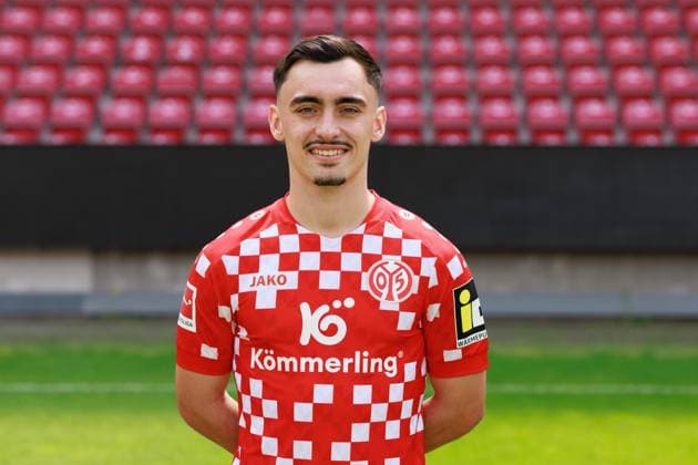 Fussball - 1. Bundesliga - Porträttermin 2024 2025 - 1. FSV Mainz 05 - 28.07.24, Paul Nebel, 1. FSV Mainz 05, 1. BL; Porträttermin 2024 2025, -
