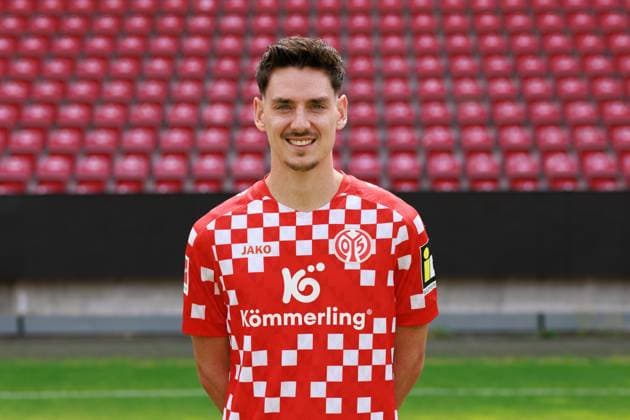 Fussball - 1. Bundesliga - Porträttermin 2024 2025 - 1. FSV Mainz 05 - 28.07.24, Anthony Caci, 1. FSV Mainz 05, 1. BL; Porträttermin 2024 2025, -