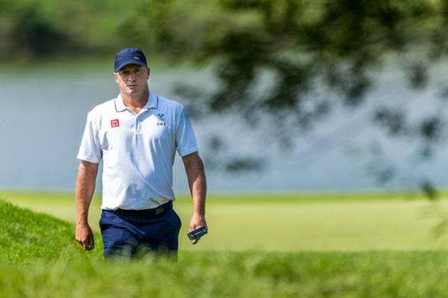 240802 Alex NorÃ n of Sweden competes in men s individual golf round 2 during day 7 of the Paris 2024 Olympic Games, Olympische Spiele, Olympia, OS on August 2, 2024 in Paris. Photo: Ludvig Thunman BILDBYRAN kod LT LT0655 golf olympic games olympics os ol olympiska spel olympiske leker paris 2024 paris-os paris-ol 7 bbeng sweden sverige Copyright: LUDVIGxTHUNMAN BB240802LT027