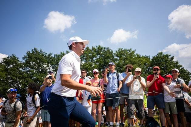 240802 Rory McIlroy of Ireland competes in men s individual golf round 2 during day 7 of the Paris 2024 Olympic Games, Olympische Spiele, Olympia, OS on August 2, 2024 in Paris. Photo: Ludvig Thunman BILDBYRAN kod LT LT0655 golf olympic games olympics os ol olympiska spel olympiske leker paris 2024 paris-os paris-ol 7 bbeng irland ireland Copyright: LUDVIGxTHUNMAN BB240802LT076
