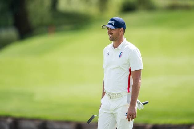 240802 Victor Perez of France competes in men s individual golf round 2 during day 7 of the Paris 2024 Olympic Games, Olympische Spiele, Olympia, OS on August 2, 2024 in Paris. Photo: Ludvig Thunman BILDBYRAN kod LT LT0655 golf olympic games olympics os ol olympiska spel olympiske leker paris 2024 paris-os paris-ol 7 bbeng france frankrike grappa33 Copyright: LUDVIGxTHUNMAN BB240802LT113