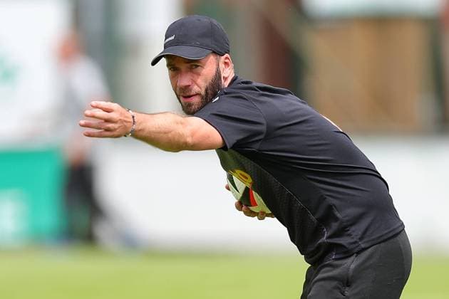 Auerbach, 27.07.2024, Arena zur Vogtlandweide, Fußball, Männer, Saison 2024 2025, Testspiel , SG Dynamo Dresden - SSV Jahn Regensburg 1:2 n.V. (1:0, 1:1) , Im Bild: Co-Trainer Andreas Patz, Jahn Regensburg ,