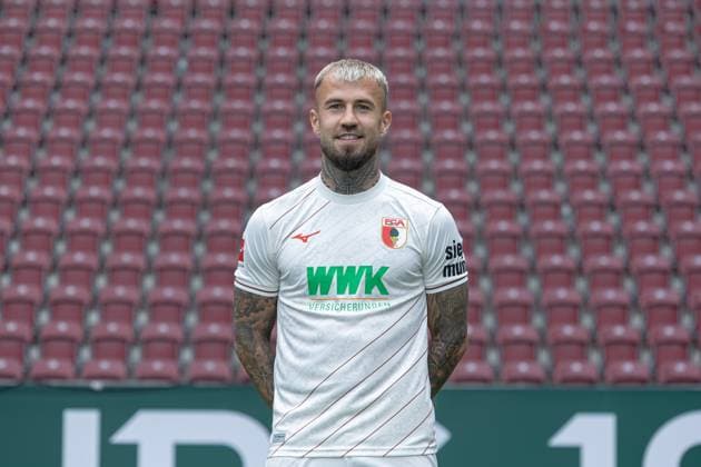 Niklas Dorsch; FC Augsburg; 1. BL, Porträttermin 2024 2025
