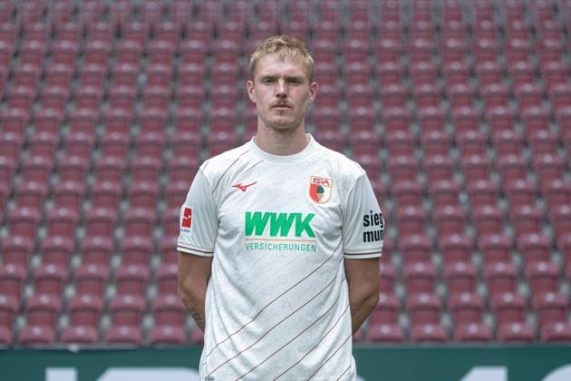 Fredrik Jensen; FC Augsburg; 1. BL, Porträttermin 2024 2025