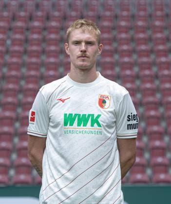 Fredrik Jensen; FC Augsburg; 1. BL, Porträttermin 2024 2025