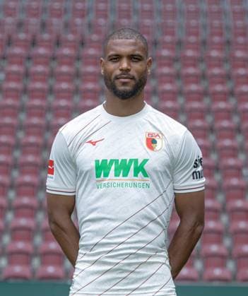 Steve Mounie ; FC Augsburg; 1. BL, Porträttermin 2024 2025
