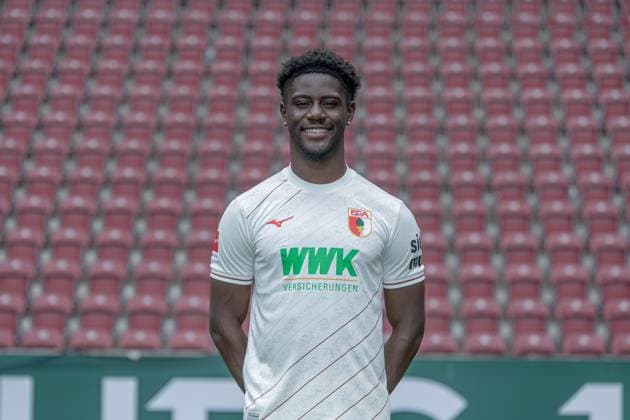 Nathanael Mbuku; FC Augsburg; 1. BL, Porträttermin 2024 2025