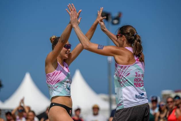 ROCK the BEACH Tour 2024, 02.08.2024, Borkum Anna-Chiara Reformat, Kira Walkenhorst; ROCK the BEACH Tour 2024, Borkum am 02.08.2024 Copyright: xBEAUTIFULxSPORTS PeterxWeberx