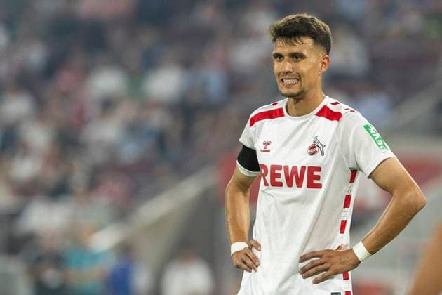 2. Fussball-Bundesliga: 1. FC Köln - Hamburger SV, 02.08.2024 Dejan Ljubicic (1. FC Köln, 7) unzufrieden. 2. Fussball-Bundesliga, 1. FC Köln - Hamburger SV, 1. Spieltag, am 02.08.2024, RheinEnergie-Stadion, Köln DFL regulations prohibit any use of photographs as image sequences and or quasi-video