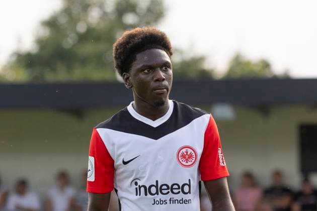 Regionalliga Südwest: Eintracht Frankfurt II - 1. FSV Mainz 05 II, 02.08.2024 Fousseny Doumbia (Eintracht Frankfurt II 4), Freisteller, Portrait Porträt, Eintracht Frankfurt II - 1. FSV Mainz 05 II, Dreieich, Ahorn Camp Sportpark, 2.8.2024 Copyright: xBEAUTIFULxSPORTS Gawlikx