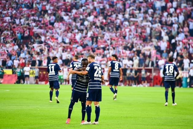 2. Fussball Bundesliga, 1.FC Koeln - HSV Hamburg am 02.08.24 im RheinEnergieStadion in Koeln (Deutschl