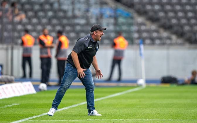 Fussball, Herren, Saison 2024 2025, 2. Bundesliga (1. Spieltag), Hertha BSC - SC Paderborn, Trainer Lukas Kwasniok (SC Paderborn), 03.08. 2024,