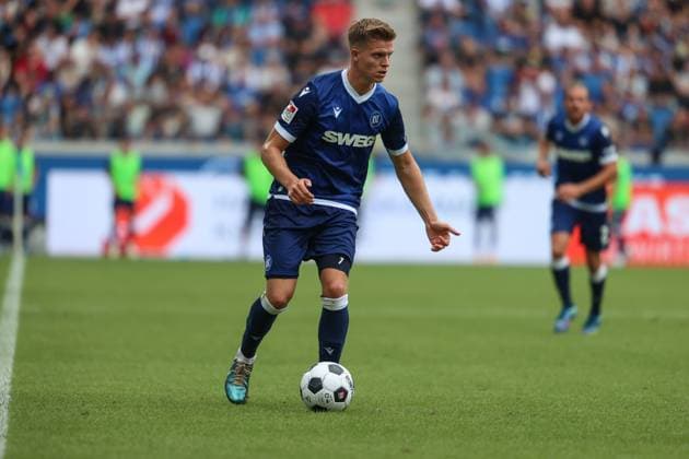 Dzenis Burnic ( Karlsruher SC, 07) Karlsruher SC vs. 1. FC Nuernberg, Fussball, 2. Liga, 1. Spieltag, 2024 2025, 03.08.2024 , DFL REGULATIONS PROHIBIT ANY USE OF PHOTOGRAPHS AS IMAGE SEQUENCES AND OR QUASI-VIDEO. Karlsruher SC vs. 1. FC Nuernberg, Fussball, 2. Liga, 1. Spieltag, 2024 2025, 03.08.2024 Karlsruhe