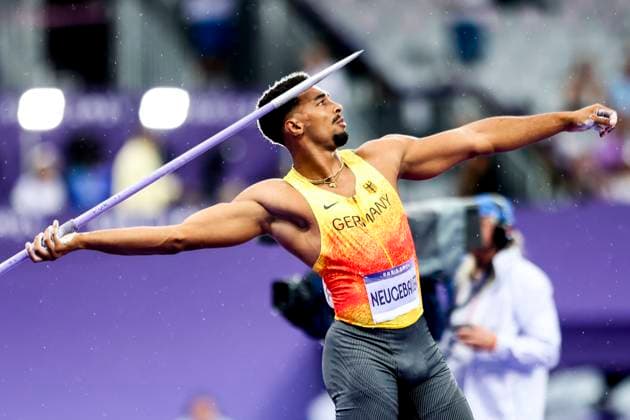 Sport Themen der Woche KW31 Sport Bilder des Tages OLYMPICS - Olympic Summer Games 2024 PARIS,FRANCE,03.AUG.24 - OLYMPICS, ATHLETICS - Olympic Summer Games Paris 2024. Image shows Leo Neugebauer (GER).  GEPAxpictures xPatrickxSteiner