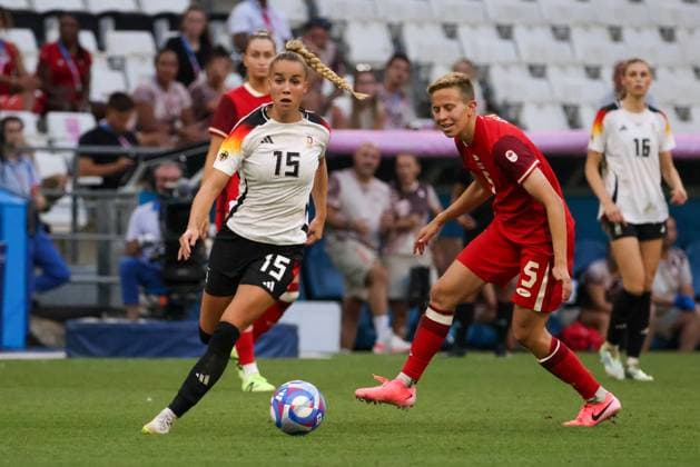 - Olympic women s soccer quarter-final between Canada and Germany in Marseille - 03 08 2024 - France Provence-Alpes-Cote d Azur Marseille - Olympic Games, Olympische Spiele, Olympia, OS Paris 2024, women s soccer quarter-final between Canada and Germany in Marseille  SylvainxRostaingx xLexPictorium LePictorium_0295464