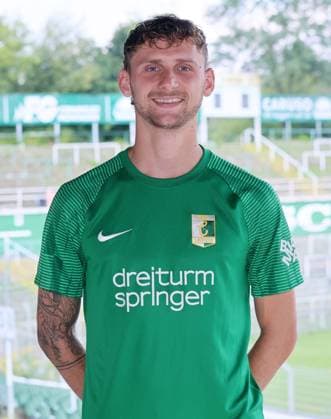 Chemie Leipzig Teampräsentation Regionalliga NO Florian Kirstein ; BSG Chemie Leipzig ; Regionalliga NordOst, Porträttermin 2024 2025 , 02.08.2024, Alfred-Kunze-Sportpark, Leipzig ,
