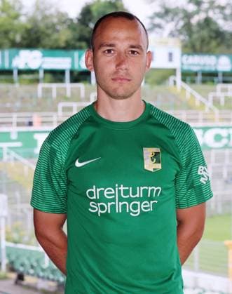 Chemie Leipzig Teampräsentation Regionalliga NO Timo Mauer ; BSG Chemie Leipzig ; Regionalliga NordOst, Porträttermin 2024 2025 , 02.08.2024, Alfred-Kunze-Sportpark, Leipzig ,