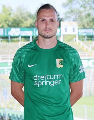Chemie Leipzig Teampräsentation Regionalliga NO Tobias Reithmeir ; BSG Chemie Leipzig ; Regionalliga NordOst, Porträttermin 2024 2025 , 02.08.2024, Alfred-Kunze-Sportpark, Leipzig ,