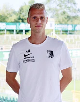 Chemie Leipzig Teampräsentation Regionalliga NO Co-Trainer Markus Wolf ; BSG Chemie Leipzig ; Regionalliga NordOst, Porträttermin 2024 2025 , 02.08.2024, Alfred-Kunze-Sportpark, Leipzig ,