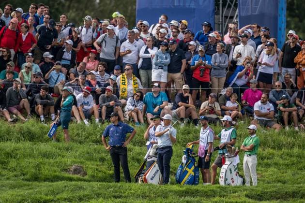 240804 Alex NorÃ n of Sweden during the final round of the men s individual stroke play golf during day 9 of the Paris 2024 Olympic Games, Olympische Spiele, Olympia, OS on August 4, 2024 in Paris. Photo: Petter Arvidson BILDBYRAN kod PA PA0861 golf olympic games olympics os ol olympiska spel olympiske leker paris 2024 paris-os paris-ol bbeng sweden sverige Copyright: PETTERxARVIDSON BB240804PA038