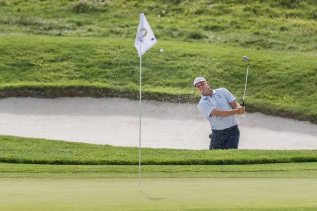 240804 Alex NorÃ n of Sweden during the final round of the men s individual stroke play golf during day 9 of the Paris 2024 Olympic Games, Olympische Spiele, Olympia, OS on August 4, 2024 in Paris. Photo: Petter Arvidson BILDBYRAN kod PA PA0861 golf olympic games olympics os ol olympiska spel olympiske leker paris 2024 paris-os paris-ol bbeng sweden sverige Copyright: PETTERxARVIDSON BB240804PA044