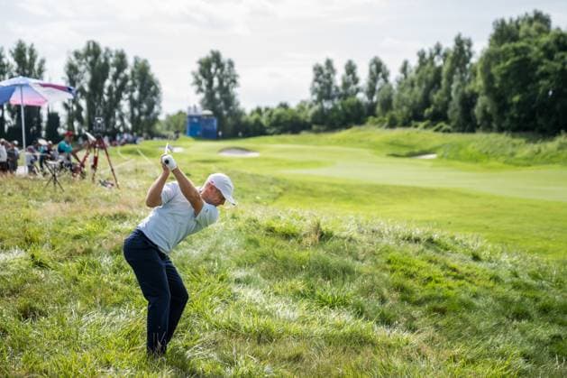 240804 Alex NorÃ n of Sweden during the final round of the men s individual stroke play golf during day 9 of the Paris 2024 Olympic Games, Olympische Spiele, Olympia, OS on August 4, 2024 in Paris. Photo: Petter Arvidson BILDBYRAN kod PA PA0861 golf olympic games olympics os ol olympiska spel olympiske leker paris 2024 paris-os paris-ol bbeng sweden sverige Copyright: PETTERxARVIDSON BB240804PA052
