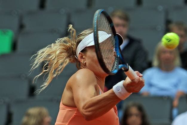 WTA, Tennis Damen Turnier 125. ECE Ladies Hamburg Open, 1. Runde: Jana Fett (Kroatien).
