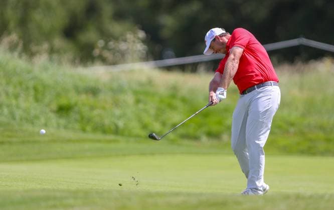 OLYMPICS - Olympic Summer Games 2024 PARIS,FRANCE,04.AUG.24 - OLYMPICS, GOLF - Olympic Summer Games Paris 2024, mens individual stroke play, final.. Image shows Sepp Straka (AUT).  GEPAxpictures xHaraldxSteiner
