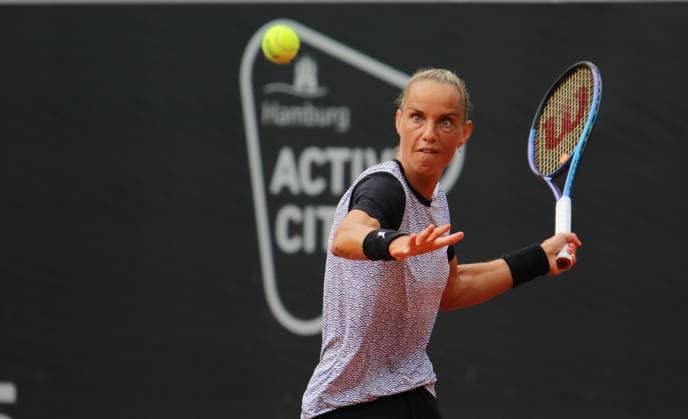 WTA, Tennis Damen Turnier 125, ECE Ladies Hamburg Open, 1. Runde: Arantxa Rus (Niederlande).