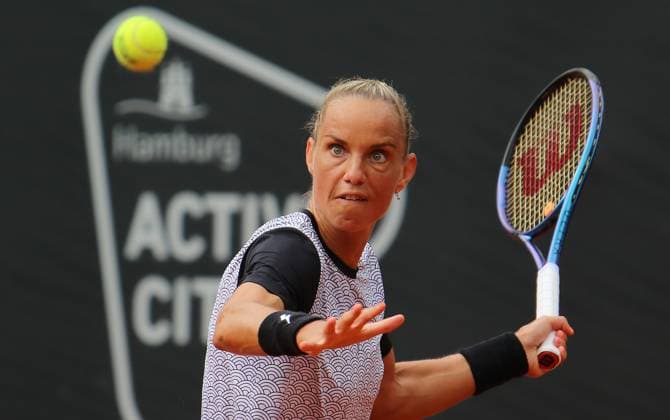 WTA, Tennis Damen Turnier 125, ECE Ladies Hamburg Open, 1. Runde: Arantxa Rus (Niederlande).