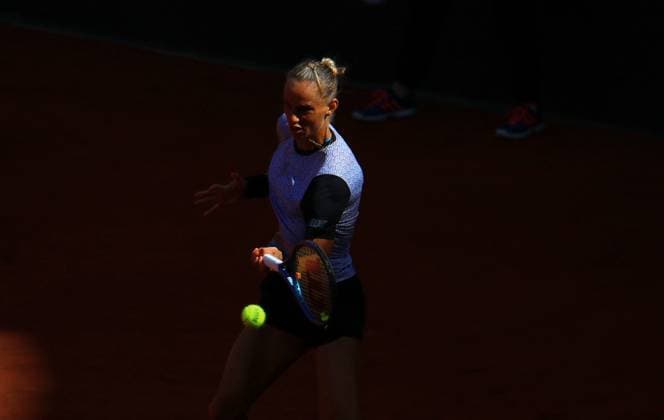 WTA, Tennis Damen Turnier 125, ECE Ladies Hamburg Open, 1. Runde: Arantxa Rus (Niederlande).