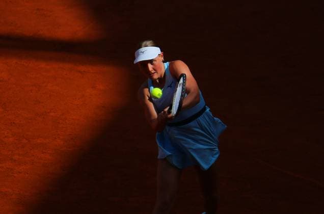 WTA, Tennis Damen Turnier 125, ECE Ladies Hamburg Open, 1. Runde: Suzan Lamens (Niederlande).