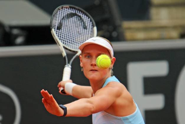 WTA, Tennis Damen Turnier 125, ECE Ladies Hamburg Open, 1. Runde: Suzan Lamens (Niederlande).