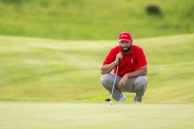 240804 John Rahm of Spain during the final round of the men s individual stroke play golf during day 9 of the Paris 2024 Olympic Games, Olympische Spiele, Olympia, OS on August 4, 2024 in Paris. Photo: Petter Arvidson BILDBYRAN kod PA PA0861 golf olympic games olympics os ol olympiska spel olympiske leker paris 2024 paris-os paris-ol bbeng spain spanien Copyright: PETTERxARVIDSON BB240804PA162