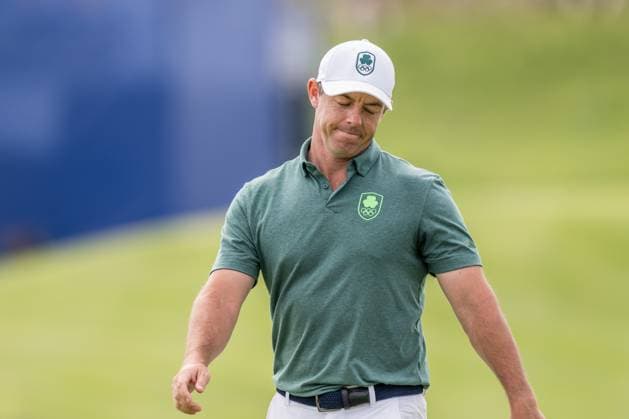 240804 Rory McIlroy of Ireland during the final round of the men s individual stroke play golf during day 9 of the Paris 2024 Olympic Games, Olympische Spiele, Olympia, OS on August 4, 2024 in Paris. Photo: Petter Arvidson BILDBYRAN kod PA PA0861 golf olympic games olympics os ol olympiska spel olympiske leker paris 2024 paris-os paris-ol bbeng irland ireland Copyright: PETTERxARVIDSON BB240804PA186