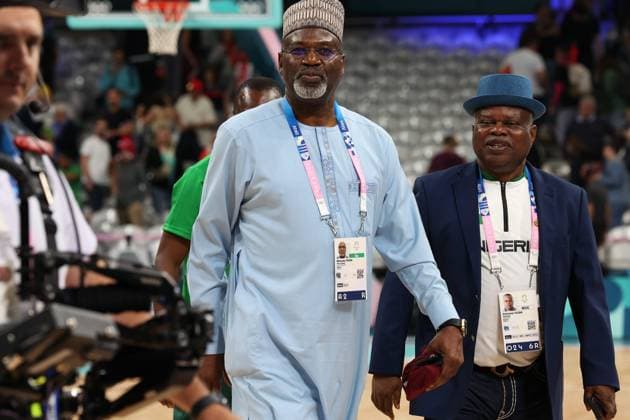 JEUX OLYMPIQUES PARIS 2024 PHOTOPQR VOIX DU NORD Ludovic Maillard ; 04 08 2024 ; Villeneuve d ascq le 04 08 2024 basket femmes NIGERIA gagne et s est qualifie pour les quarts de finale a paris contre CANADA stade pierre mauroy. LA VOIX DU NORD PHOTO LUDOVIC MAILLARD - The Paris 2024 Summer Olympic Games, Olympische Spiele, Olympia, OS (Jul 26-Aug 11, 2024).