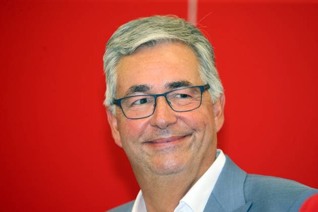 02.08.24 VfB Stuttgart Vorstellung Präsidium Deutschland, Stuttgart, 02.08.2024, Fussball, Bundesliga, VfB Stuttgart, Vorstellung Präsidium: Dietmar Allgaier (Interimspräsident).