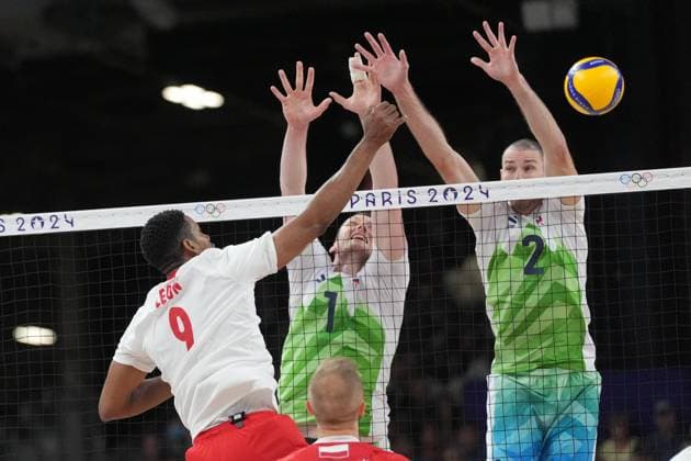 RECORD DATE NOT STATED PARIS 05.08.2024 SUMMER Olympic Games, Olympische Spiele, Olympia, OS VOLLEYBALL QUARTERFINAL POLAND - SLOVENIA FOTO: TOMASZ MARKOWSKI NEWSPIX.PL --- Newspix.pl  050824TOM007