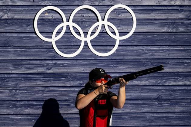 Sport Themen der Woche KW32 Sport Bilder des Tages 240805 Nele Wissmer of Germany competes in skeet mixed team qualification during day 10 of the Paris 2024 Olympic Games, Olympische Spiele, Olympia, OS on August 5, 2024 in Chateauroux. Photo: Petter Arvidson BILDBYRAN kod PA PA0862 skytte shooting olympic games olympics os ol olympiska spel olympiske leker paris 2024 paris-os paris-ol 8 bbeng skeet *** 240805 Nele Wissmer of Germany competes in skeet mixed team qualification during day 10 of the Paris 2024 Olympic Games on August 5, 2024 in Chateauroux Photo Petter Arvidson BILDBYRAN kod PA PA0862 skytte shooting olympic games olympics os ol olympiska spel olympiske leker paris 2024 paris os paris ol 8 bbeng skeet  Copyright: PETTERxARVIDSON BB240805PA048