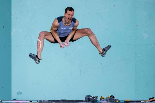 Sport Themen der Woche KW32 Sport Bilder des Tages Adam Ondra from the Czech Republic in action during climbing, men s combined, bouldering semifinals at the Olympic Games, Olympische Spiele, Olympia, OS in Paris, France, on August 5, 2024. (CTKxPhoto OndrejxDeml) CTKPhotoP2024080503310  CTKPhotoP2024080503310