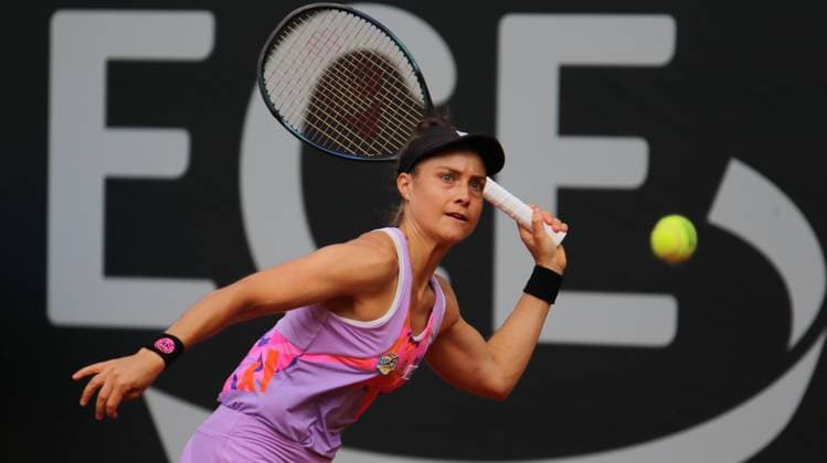 WTA, Tennis Damen Turnier 125. ECE Ladies Hamburg Open, 1. Runde: Marie Benoit (Belgien).