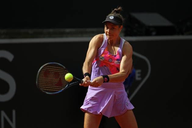 WTA, Tennis Damen Turnier 125. ECE Ladies Hamburg Open, 1. Runde: Marie Benoit (Belgien).