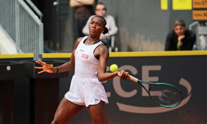 WTA, Tennis Damen Turnier 125, ECE Ladies Hamburg Open, 1. Runde: Noma Noha Akugue (Hamburg Deutschland).