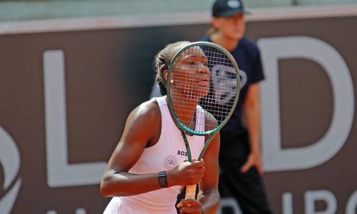 WTA, Tennis Damen Turnier 125, ECE Ladies Hamburg Open, 1. Runde: Noma Noha Akugue (Hamburg Deutschland).