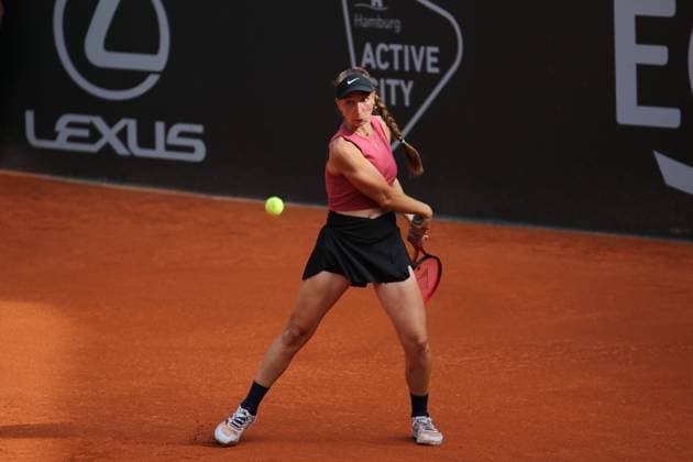 WTA, Tennis Damen Turnier 125, ECE Ladies Hamburg Open, 1. Runde: Tamara Korpatsch (Deutschland Hamburg).