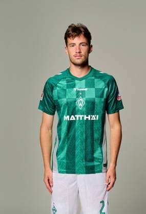 offizieller Portraittermin SV Werder Bremen 2024 2025 Olivier Deman (Werder Bremen 02); 1.BL Porträttermin 2024 2025,